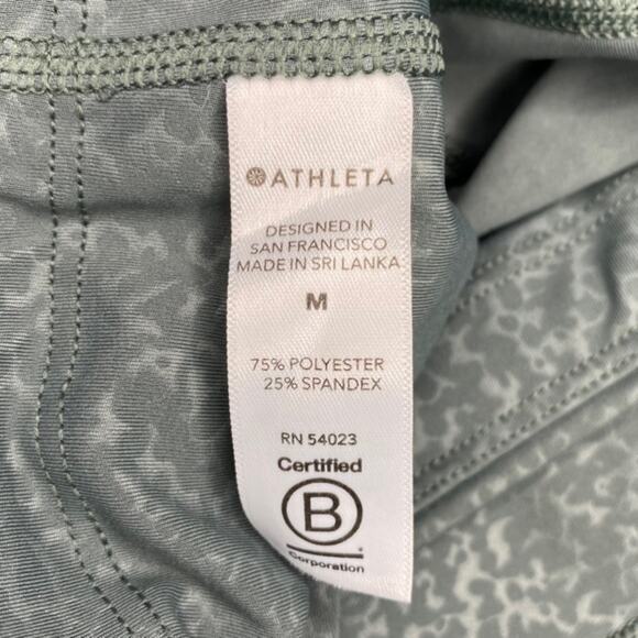 Athleta Ultimate Stash Pocket Embossed 7/8 Tight Leggings - Picture 9 of 10